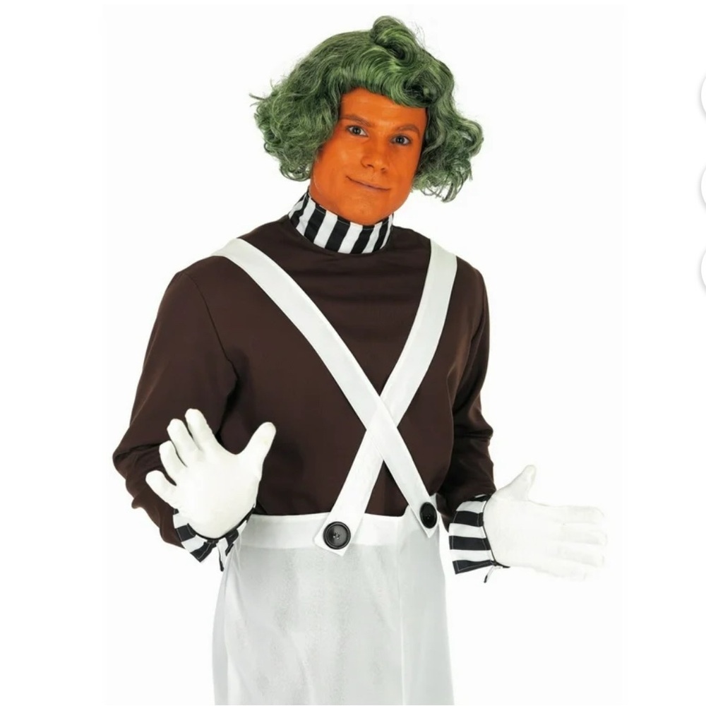 Fun Shack Mens Chocolate Factory Worker Costume